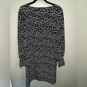Black and White Polka Dot Dress